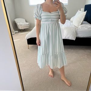 Striped Cotton dress